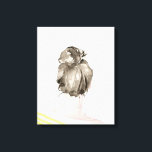 Toile Bun de noeud de cheveux Brown<br><div class="desc">Top Knot Sailor Stripes I par Jennifer Paxton Parker. | 138995GG</div>