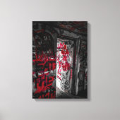 Toile Bunker Graffitié (Recto)