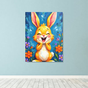 Toile Bunny Bliss