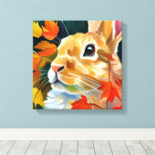 Toile Bunny d'automne (Insitu (Plancher de Bois))