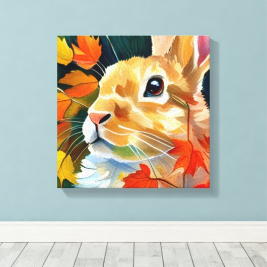 Toile Bunny d'automne (Insitu (Plancher de Bois))
