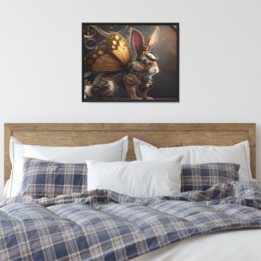 Toile Bunny Steampunk (Insitu(Chambre))