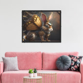 Toile Bunny Steampunk (Insitu(Salon))