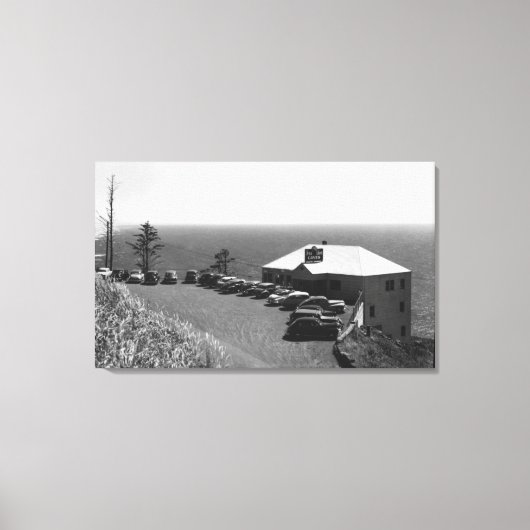 Toile Bureau principal des grottes de lions de la mer de (Recto)