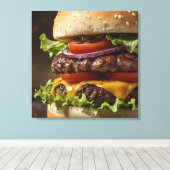 Toile Burger (Insitu (Plancher de Bois))
