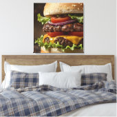 Toile Burger (Insitu(Chambre))