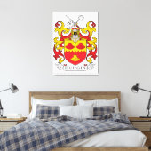 Toile Burgin Family Crest (Insitu(Chambre))