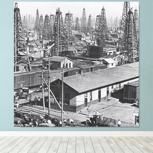 Toile Burkburnett (Insitu (Plancher de Bois))