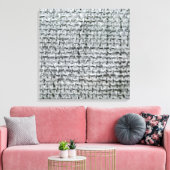 Toile Burlap gris (Insitu(Salon))