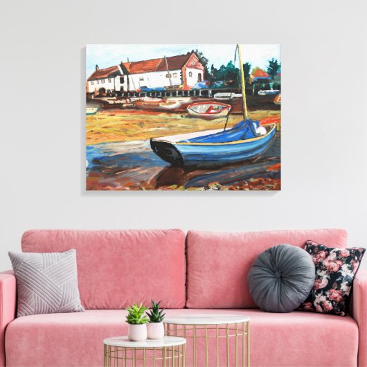 Toile Burnham Overy Staithe (Insitu(Salon))