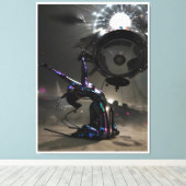 Toile Burst of Joy (Insitu (Plancher de Bois))