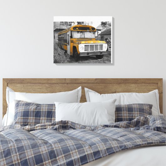 Toile Bus Yellow (Insitu(Chambre))