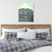 Toile Bush Plane & Fishing - Sewing, Alaska (Insitu(Chambre))