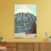 Toile Bush Plane FishingArizona (Insitu(Salon))