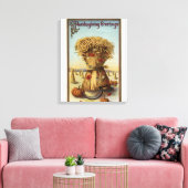 Toile Bushel de Hay et Scythe (Insitu(Salon))