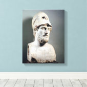 Toile Bust of Pericles copie d'un original grec (Insitu (Plancher de Bois))