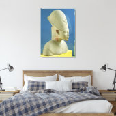 Toile Buste d'Amenophis IV de Tell el-Amarna (Insitu(Chambre))