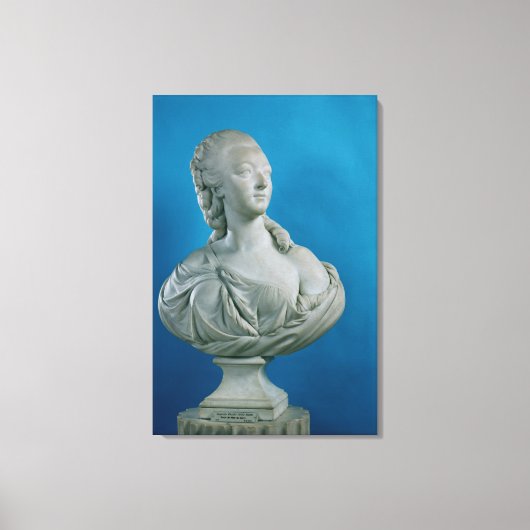 Toile Buste de la comtesse du Barry 1773 (Recto)