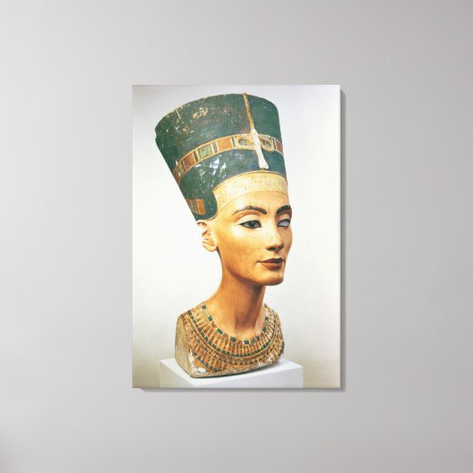 Toile Buste de la reine Nefertiti, du studio de la sc (Recto)