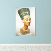 Toile Buste de la reine Nefertiti, du studio de la sc (Insitu (Plancher de Bois))