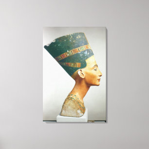 Toile Buste de la reine Nefertiti, vue latérale, de l'st