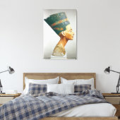 Toile Buste de la reine Nefertiti, vue latérale, de l'st (Insitu(Chambre))