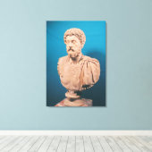 Toile Buste de Marcus Aurelius (Insitu (Plancher de Bois))