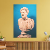 Toile Buste de Marcus Aurelius (Insitu(Salon))