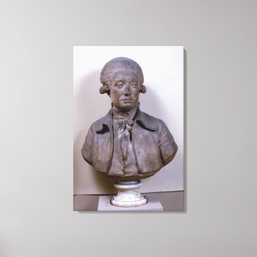 Toile Buste de Marie Jean Antoine Nicolas (Recto)
