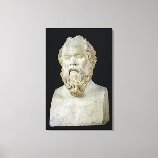 Toile Buste de Socrate (Recto)