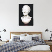 Toile Buste de Voltaire sans sa perruque, 1778 (Insitu(Chambre))