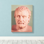 Toile Buste d'Eschinus, c.480-476 av. (Insitu (Plancher de Bois))