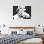 Toile Buste d'Eugène Delacroix (Insitu(Chambre))