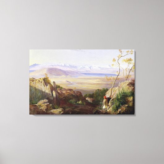 Toile Butrinto, Albanie (huile sur toile) (Recto)