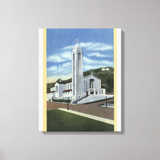 Toile Butte, Montana - Église Immaculée Conception (Recto)