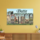 Toile Butte, MontanaGrandes lettres ScènesButte, MT 2 (Insitu(Salon))
