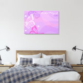 Toile BUTTERFLITS & ÉTOILES Bat mitzvah Se connecter Bur (Insitu(Chambre))