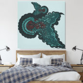 Toile Butterfly Dreams:A Fusion of Flowers and Fantasy (Insitu(Chambre))