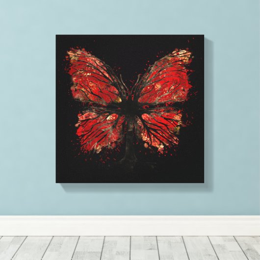 Toile Butterfly Tree (Insitu (Plancher de Bois))