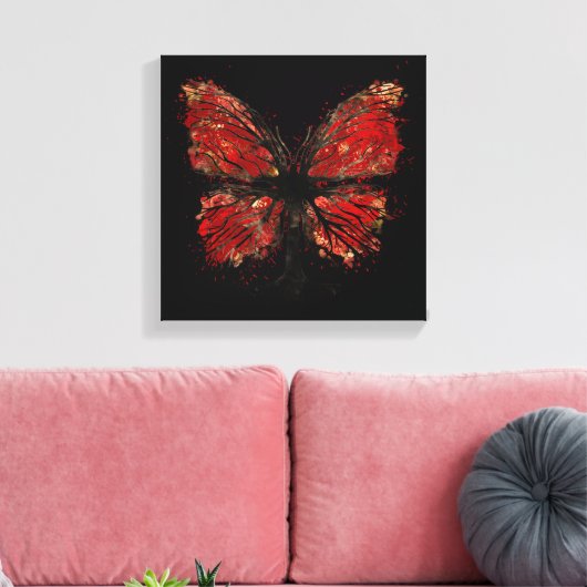 Toile Butterfly Tree (Insitu(Salon))