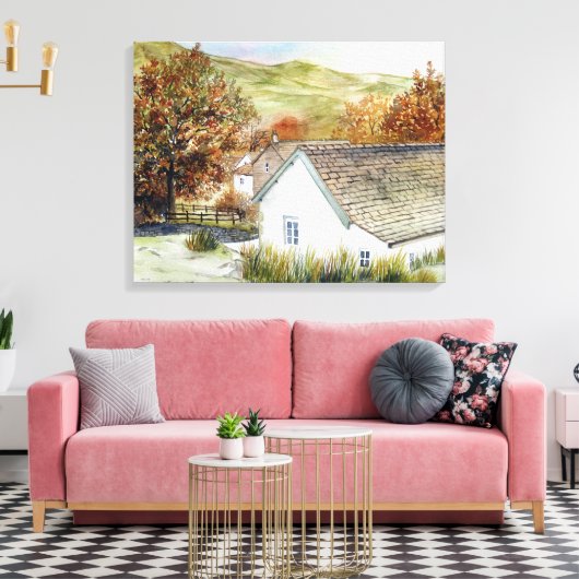 Toile Buttermere Village, Lake District, Angleterre (Insitu(Salon))