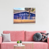 Toile Buvez du CAFÉ dormir plus tard (Insitu(Salon))