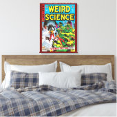 TOILE C 1950S COMIC BOOK COVER 'WEIRD SCIENCE' (Insitu(Chambre))