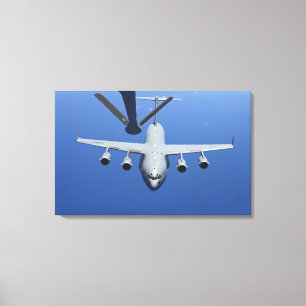 Toile C.A. - 17 Globemaster III approche le boom