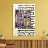 Toile 'C' initial historique représentant Conrad III (Insitu(Salon))