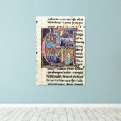 Toile 'C' initial historique représentant Conrad III (Insitu (Plancher de Bois))