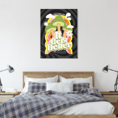 Toile Ça devient mieux | Personnalisation de Good Vibes  (Insitu(Chambre))