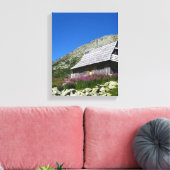 Toile Cabane dans la vallée des Cinq Étangs, Tatras Canv (Insitu(Salon))
