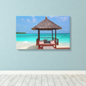 Toile Cabane de plage parfaite (Insitu (Plancher de Bois))