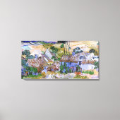 Toile Cabanes à toit de chaume par Vincent van Gogh (Recto)